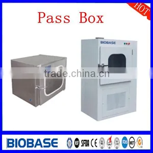 BIOBASE Stainless Steel Cleanroom Pass Box With Air Shower thumbnail-1