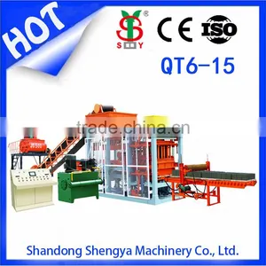 Yes Automatic Block Making Machine QT6-15 Paving Brick Making Machine thumbnail-3
