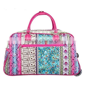 21 Inch Rolling Fancy Trolley Bag thumbnail-3
