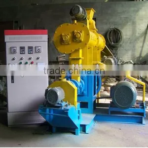 2012 Best Seller Wide Output Range Automatically Wet Pet Food Extruder Machine thumbnail-1