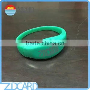 Concert Music Festival LED RFID Flashing NFC Smart Bracelet thumbnail-2