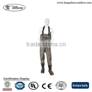 Durable Neoprene Wader,Camo Neoprene Bootfoot Chest Wader,High Quality Waders thumbnail-1