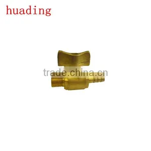Male Ball Valve Butter Rfly Valve , M1/4" M3/8" SIZE ,high Quality Forged Ball Valve thumbnail-1