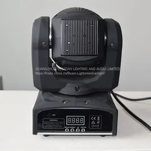 Professional Rotating Gobo DMX512 Mini Spot Light 10w Led Moving Head thumbnail-5