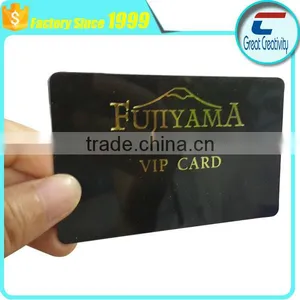 Perfect Printed Plastic VIP Business Card With Gold Hot Foil Stamping thumbnail-3