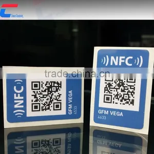 Tamper Proof Destructive Rfid Label Sticker Windshield Glass Tag thumbnail-1