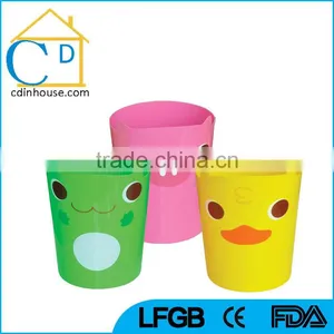 Home Plastic Trash Bin With Handle thumbnail-2