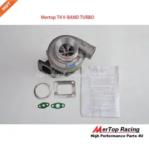 Mertop UPGRADE T4 V-BAND RACING TURBINE TURBO TURBOCHARGER V BAND .0.68 AR 58 TRIM 420+HP thumbnail-5