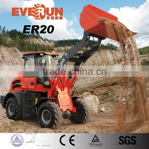 EVERUN 2.0ton Loading Machine ER20 CE Farm Tools Front Wheel Loader With Spare Parts for Sale Germany thumbnail-1