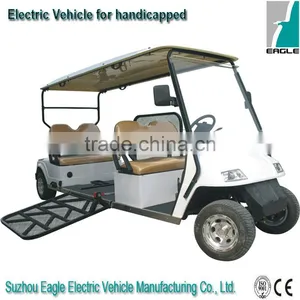 Special Electric Sightseeing Golf Carts for Disabled, EG2068T thumbnail-1