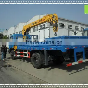 Dongfeng Truck With Crane for 8T thumbnail-1