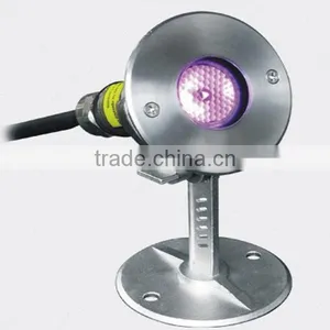 Stainless Steel RGB 1W or 3W Underwater Fountain Light LED Aquarium Lighting thumbnail-4