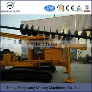 Photovoltaic Mounting System Installation Ground Screw Solar Pile Driver thumbnail-2