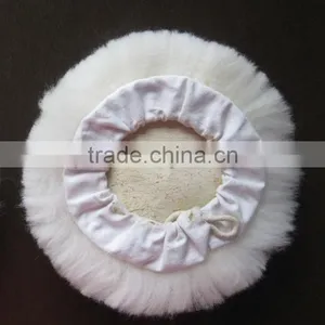 Lambskin Polishing Bonnet/wool Bonnet thumbnail-1