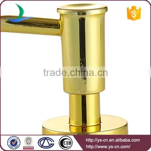 Wholesale Gold Plated Plastic Soap Pump Dispenser Bottle thumbnail-2