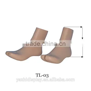 High Quality Lifelike Size Socks Female Foot Mannequin for Sale thumbnail-2