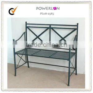 Metal Frame Modern Restaurant Booth Seating for Three thumbnail-1