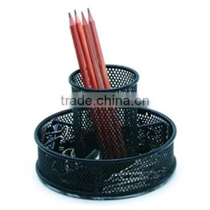 Store More Functional Black Metal Mesh Desk Organizer With Pen Holder thumbnail-2