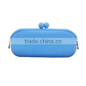 Candy Color Soft Silicone Coin Purse & Silicone Glass Pouch From China Factory thumbnail-1