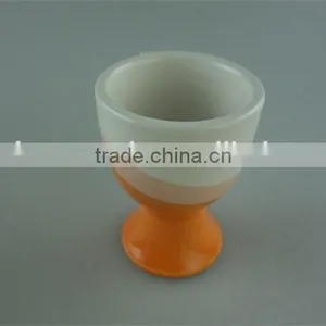 Stock Cheap Ceramic Bulk Fancy Design Egg Cup thumbnail-2