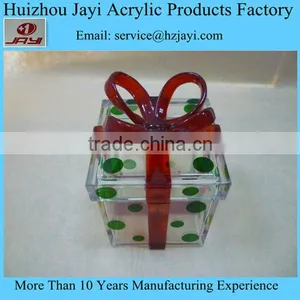 Beautiful Printing Acrylic Jewelry Storage Box thumbnail-2