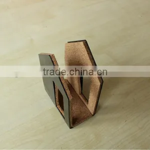 3D New Arrive Nature Cork Book Holder Cork Bookends thumbnail-1
