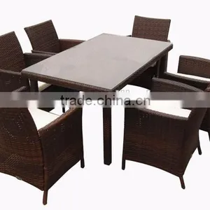 Evensun High Quality Long Table Dining Set Dining Table Set thumbnail-1