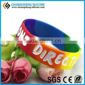 Hot Sale Fashion Promotional Silicone Bracelet thumbnail-6