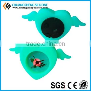 Angel Wings Shape Silicone Table Clock, Silicone Desk Clock thumbnail-5
