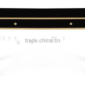 Exquisite Classic Italian Style Royal Blue Office Writing Desk With Golden Trim BF11-08303e thumbnail-5