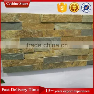 High Quality Exterior Stone Rusty Slate Wall Cladding thumbnail-1