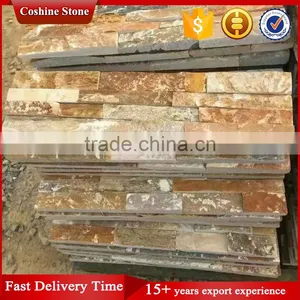 Wall Covering Slate Culture Stone Rusty Slate Pieces thumbnail-4