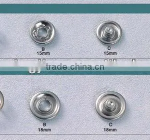 Metal Prong Snap Buttons With Different Sizes for Bag and Clothes thumbnail-1