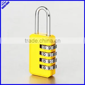 Nice Color Cute 4 Digit Combination Mini Padlock thumbnail-1