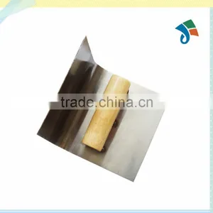 Carbon Steel Wooden Handle Coving Trowel Corner Trowel Inside Corner thumbnail-1