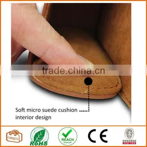 Protective Compact Case With Magnetic Closure and Strap Compatible With Digital Camera (Dark Brown) thumbnail-4