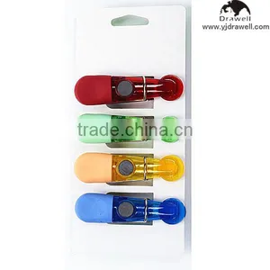MC-8607 4 PC Assorted Colors Magnetic Chip Clips thumbnail-3