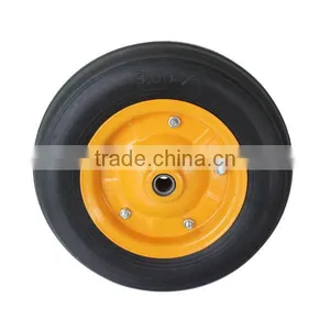 Qingdao Wantai Pneumatic Rims Wheel Solid pu Wheelbarrow Wheels thumbnail-2