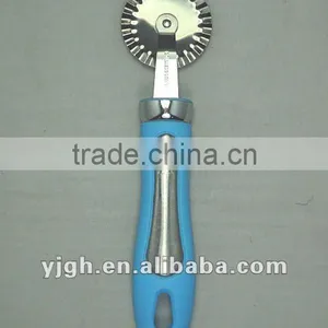 Single Wheel Stainless Steel Pizza Cutter thumbnail-1