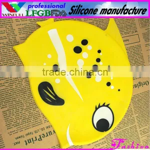 Colorful Swimming Hat/swim Hats for Women/waterproof Swimming Hat(FDA, LFGB) thumbnail-1