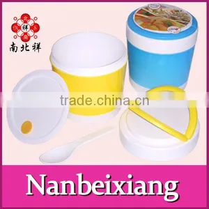 Plastic Keep Food Warm Lunch Box With Double Handle thumbnail-1