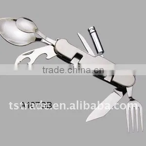 2014 Picnic Stainless Steel Multi Outdoor Barbecue Tool Set Tableware( A107GB) thumbnail-1