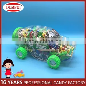 Mini Sun Beach Motorcycle Toy Candy in Big Car Bottle thumbnail-5