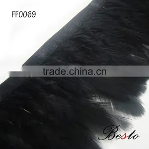 Clothes Decoration Dyed Black Feather for Carnival Party thumbnail-2