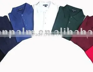 Cotton/bamboo Fiber Polo Shirt thumbnail-1