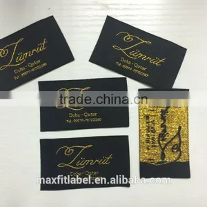 China Custom High Quality Cheap Garments Woven Labels thumbnail-4