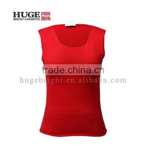 Competitive Price Sleevesless Women'S V Neck Sweater Vest thumbnail-1