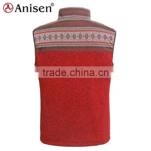 Apparel Manufacturer Printing Custom Knit Fleece Women Vest thumbnail-2