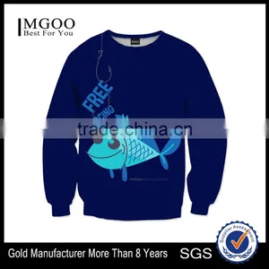 OEM/DOM Wholesale Mens Sweatshirt Without Hood French Terry Wholesale Sweatshirt Long Sleeve Latest Design Sweatshirt For Women thumbnail-4