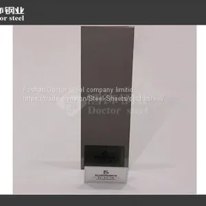 2017 Hot Selling Black Titanium Mirror Decorative Stainless Steel Sheet thumbnail-4